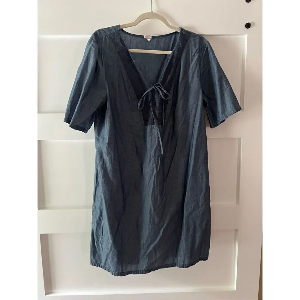 Merona Blue coverup 100% cotton